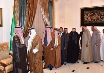 وجهاء من العشائر اللبنانية يزورون السفارة السعودية