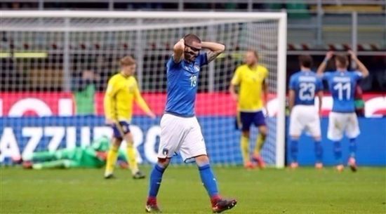 السويد تحرم إيطاليا التأهل لكأس العالم