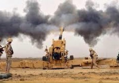 القوات السعودية تستخدم المدفعية والاباتشي لافشال محاولة تسلل حوثية على حدودها الجنوبية