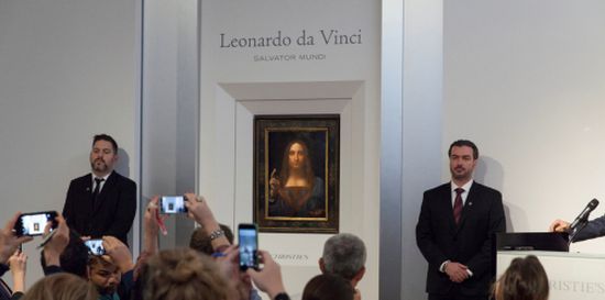 بيع آخر أعمال الرسام الإيطالي دافنشي بـ450 مليون دولار‎
