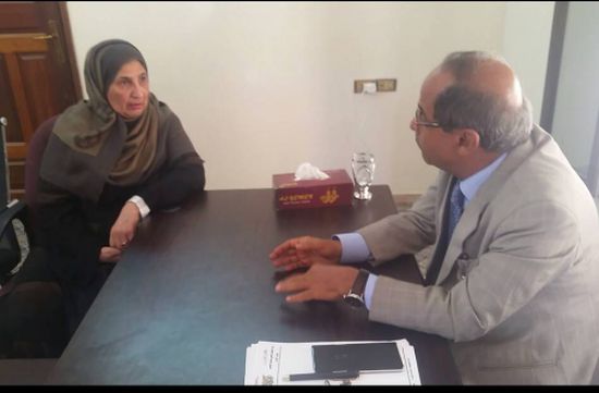 وزير التعليم العالي يلتقي في عدن المستشارة الثقافية بسفارة اليمن لدى مملكة الأردن