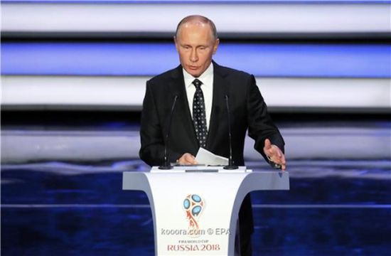 بوتين يفتتح مراسم قرعة مونديال 2018