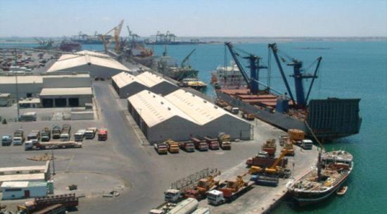 ميناء عدن ينفي شائعة توقيف نشاطه من قبل التحالف