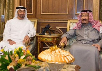 الشيخ محمد بن زايد يصل الرياض وتطورات الأحداث في اليمن على رأس مباحثاته مع الملك سلمان