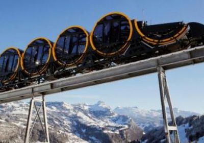 سويسرا تدشن أعلى قطار معلق في العالم 