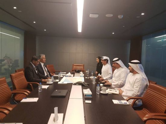 البحسني يجتمع بمسؤولين في قطاعات الطاقة والصحة والنفط والبتروكيماويات بدولة الإمارات العربية المتحدة