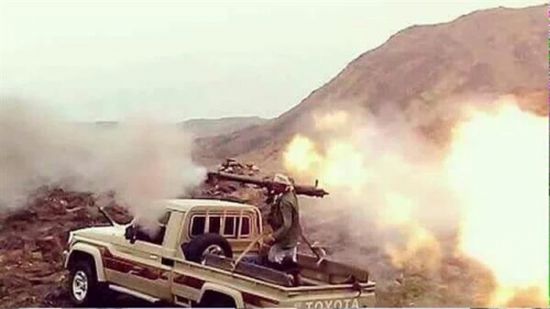 تجدد المواجهات بين قوات الجيش الوطني ومليشيا الحوثي في جبهة "#مريس" 