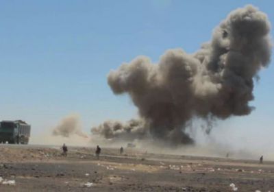 في عملية نوعيّة: طيران التحالف يستهدف حشد قبلي مسلح لميليشيا الحوثي شمال صنعاء