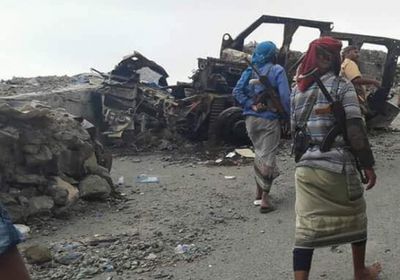 المقاومة الجنوبية تصد هجوما لمليشيات الحوثي في جبهة ثرة بـ #ابين