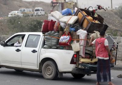 مصادر محلية : ميليشيات الحوثى تجرى عمليات تهجير جماعى لسكان منطقة الحيمة بتعز