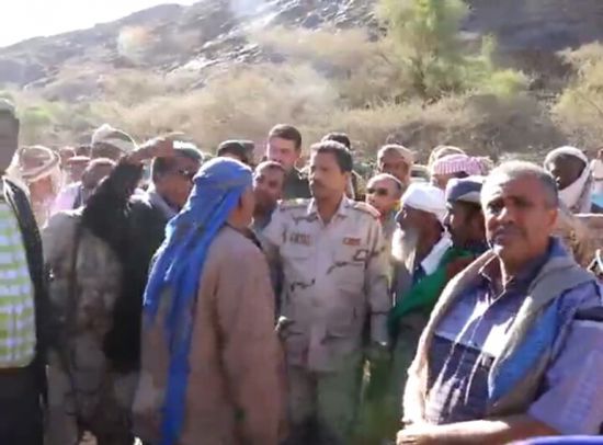 محافظ ابين يقوم بجولة ميدانية لمختلف المرافق الحكومية بمديرية جيشان