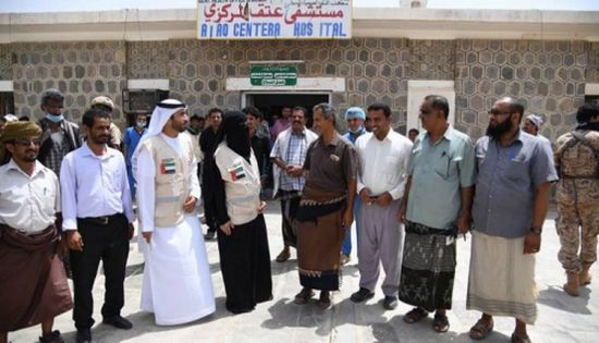 خطوات متسارعة لهيئة الهلال الأحمر الإماراتي للوصول إلى مختلف القطاعات الخدمية في محافظة شبوة