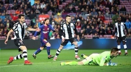 الدوري الإسباني: برشلونة يطيح بليفانتي في "الكامب نو" ويعزز موقعه في صدارة الترتيب