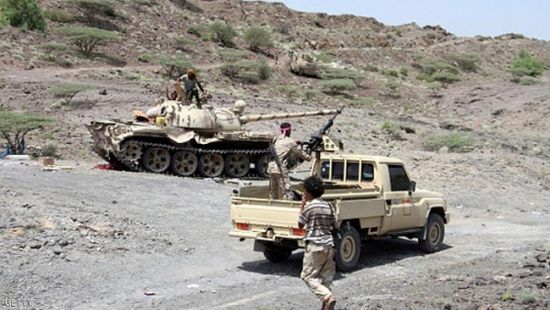 مقتل 3 عناصر من الجيش الوطني إثر قصف حوثي على موقع لهم بين محافظتي "شبوة"، و"البيضاء"