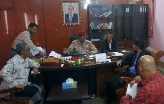 محافظ لحج يلتقي مدير عام الاعلام بمعية مدراء المؤسسات الاعلامية الحكومية لتفعيل نشاطها بالمحافظة