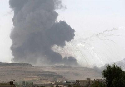 غارات جوية عنيفة تستهدف مخازن أسلحة ومعسكرات تدريب للحوثيين في صنعاء 