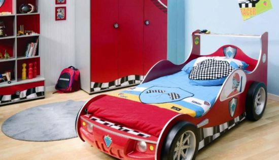 صور: لغرف نوم مذهلة يحلم بها كل طفل عاشق للسيارات!