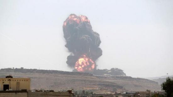  مقتل 18 حوثيا في غارات التحالف العربي على مواقعهم بصعدة