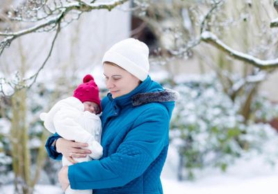 حافظي على حرارة طفلك الرضيع في فصل الشتاء