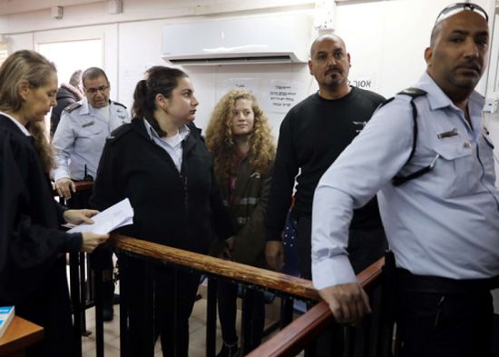 انطلاق محاكمة الفلسطينية عهد التميمي في جلسة مغلقة