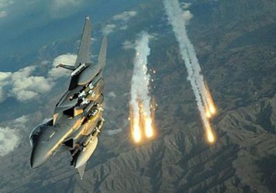 التحالف يدمر منصة صواريخ ومركز قيادة للحوثيين في صنعاء