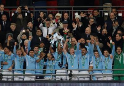 بالصور: مانشستر سيتي يحصد لقب كأس الرابطة على حساب آرسنال
