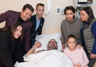  الملك المغربي محمد السادس يجري عمليه جراحية  في القلب بباريس