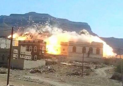 مسؤول يمني: تفجير المنازل وسيلة الحوثيين للتهجير القسري والتطهير الطائفي