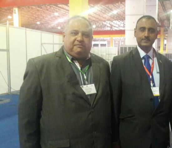 عقبه يلتقي بوزير الدولة لشؤون الصناعة الأثيوبيا