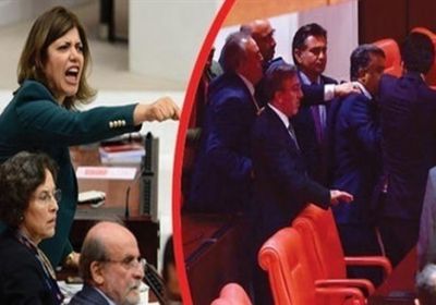 تركيا: البرلمان يتحول إلى حلبة ملاكمة بسبب عفرين وجرحى بين النواب