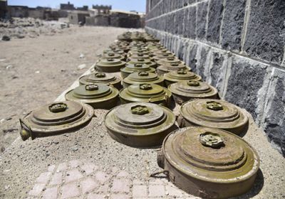 العثور على مخزنين للألغام والعبوات الناسفة تابعة لميليشيا الحوثي بالجراحي