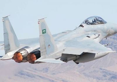 طيران التحالف يقصف مواقع للمليشيا شمال مطار صنعاء الدولي