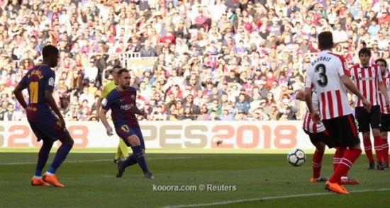 برشلونة يعبر أتلتيك بيلباو مواصلًا زحفه نحو لقب الليجا