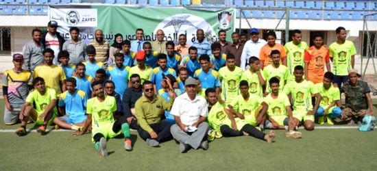  كلية التربية عدن تتغلب على الحقوق في البطولة التي تنظمها جامعة عدن بدعم من الهلال الاماراتي