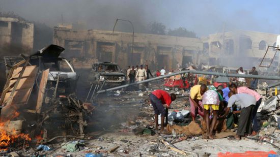 قتلى في انفجار خارج فندق مزدحم بالعاصمة الصومالية