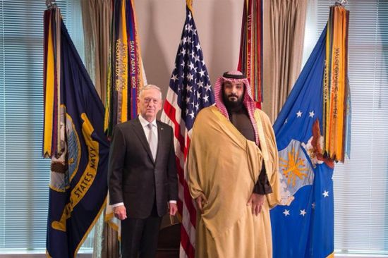 وزير الدفاع الامريكي : السعودية جزء أساسي من الحل السياسي للأزمة اليمنية ‍