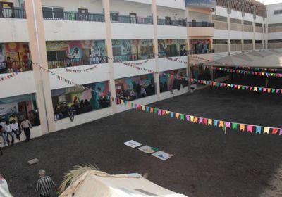 افتتاح المعرض العلمي الأول لإبداعات طلاب مدارس سماء عدن