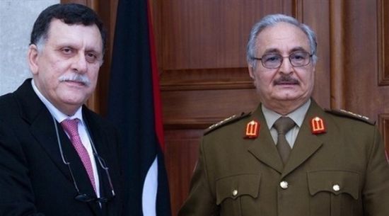 ليبيا: حفتر يرفض عرض السراج السري لتقاسم السلطة