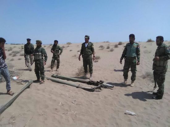 قوات الحزام الأمني بلحج تضبط صواريخ كاتيوشا في منطقة "جلاجل"