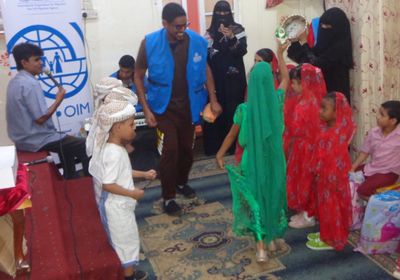 منظمة "سواسية" تشارك أطفال روضة "الصهاريج" الاحتفاء باليوم العالمي لليتيم
