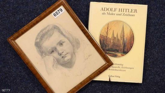 "صورة فتاة" رسمها هتلر للبيع في مزاد علني