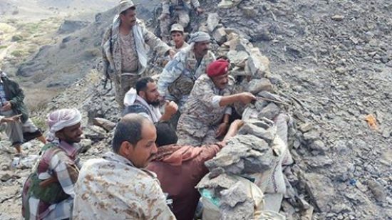 أبطال اللواء الثاني حزم يصدون هجوما للمليشيات الحوثية بمنطقة الراهدة