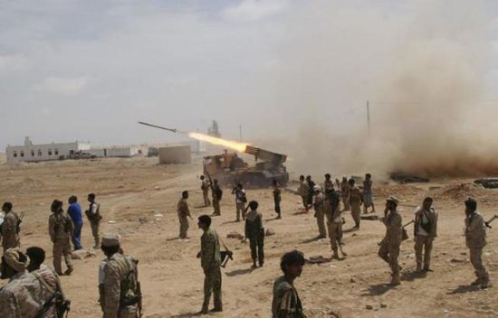 الجيش الوطني يشن هجمات على مواقع للحوثيين بين محافظتي البيضاء ومأرب