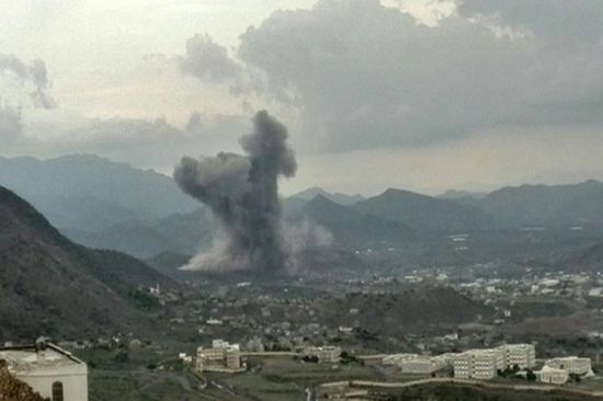 مقتل وإصابة العشرات من مليشيا الحوثي في غارات للتحالف غرب تعز