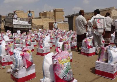 الهلال الأحمر الإماراتي يطلق حملة اغاثية جديدة لتوزيع 10 آلاف سلة غذائية على مناطق الساحل الغربي