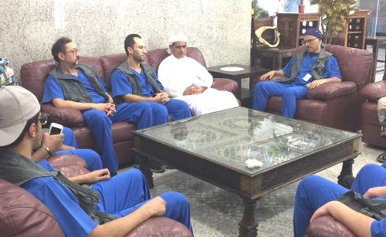 محافظ حضرموت يلتقي أعضاء الطاقم الطبي السعودي ويثني على جهودهم في التخفيف عن مرضى القلب