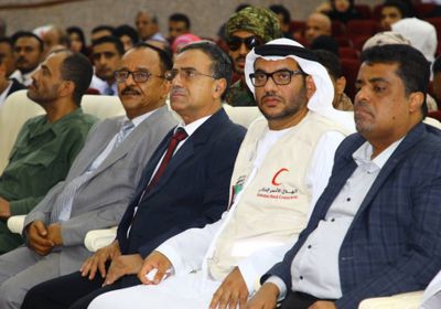 الهلال الأحمر الإماراتي وجامعة عدن يختتمان فعاليات المرحلة الأولى من الأنشطة الرياضية