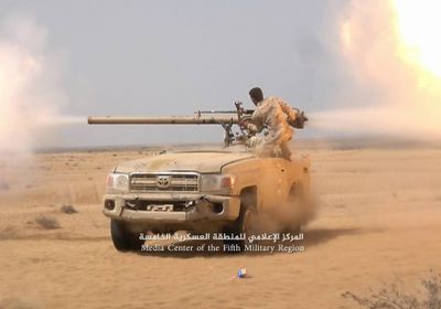 بالصور.. انهيارات حوثية على وقع تقدم الجيش اليمني