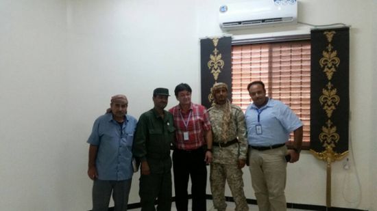 مدير أمن عدن يلتقي بوفد منظمة الصحة العالمية 