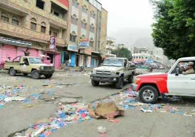 انفجار عبوة ناسفة أمام مقر محافظة تعز